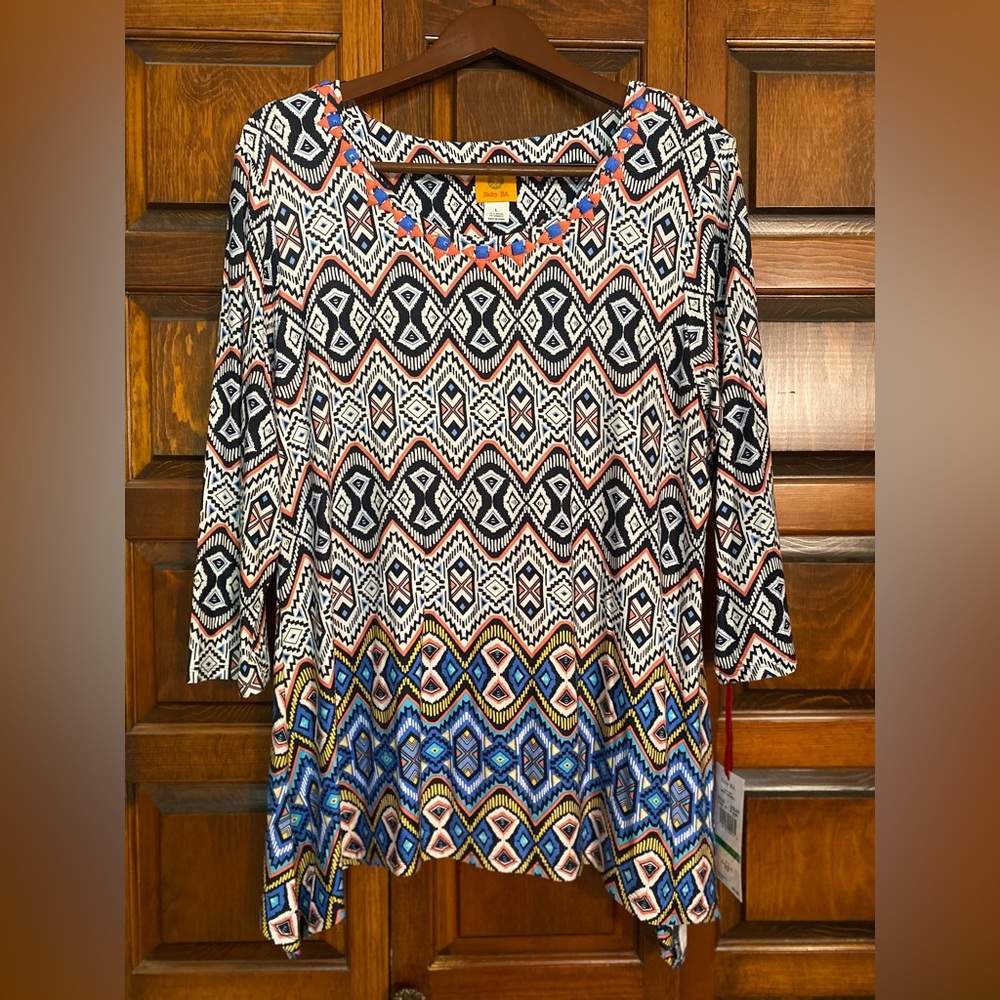 Ruby Rd Tunic, NWT, Large